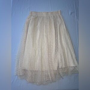 Disney Collection by LC Lauren Conrad, Disney-Snow White Tan Skirt